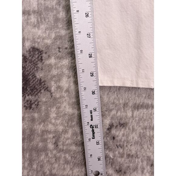 Vintage Levis Jeans 27 in x 30 in Womens 501 Made USA White Bleach Denim - Picture 5 of 9